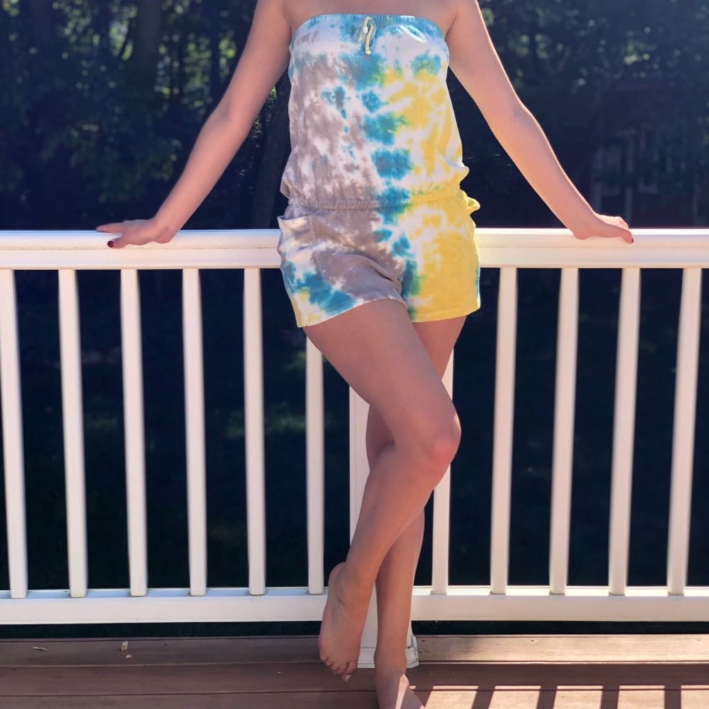 Terry Cloth Multi Colored Cover -Up